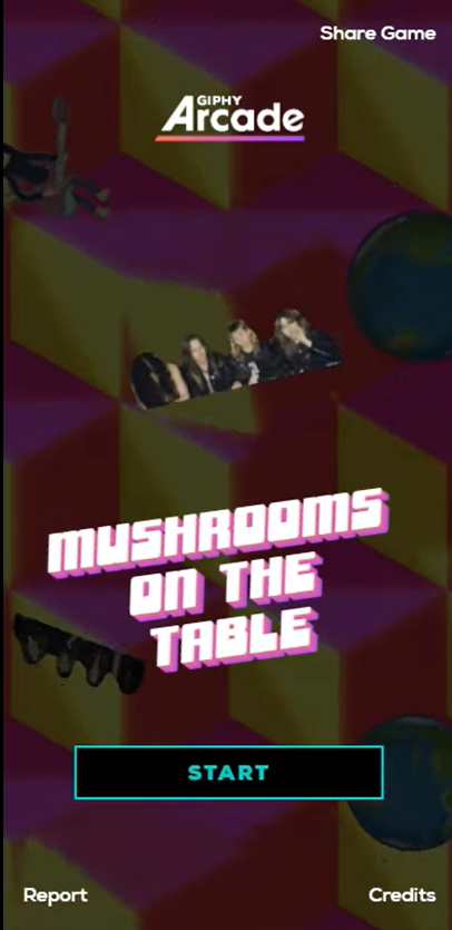 MUCUS MUSHROOMS ON THE TABLE VIDEO GAME